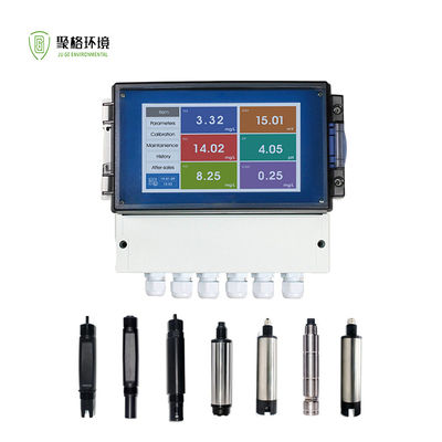 OEM Split Type Analisatore online di qualità dell'acqua PH ORP Conduttività DO COD Analisatore TSS di turbidità di nitrati di ammoniaca